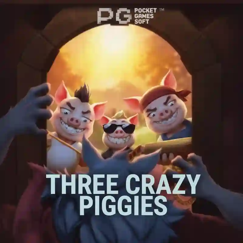 Three Crazy Piggies